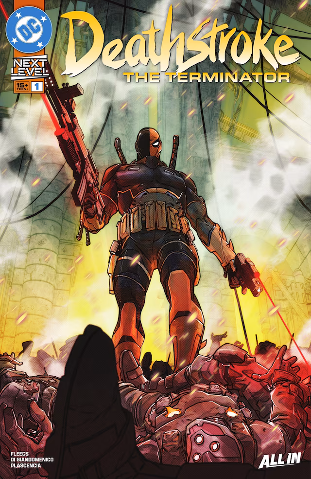 Deathstroke the Terminator (2026) Issue #1 Cover